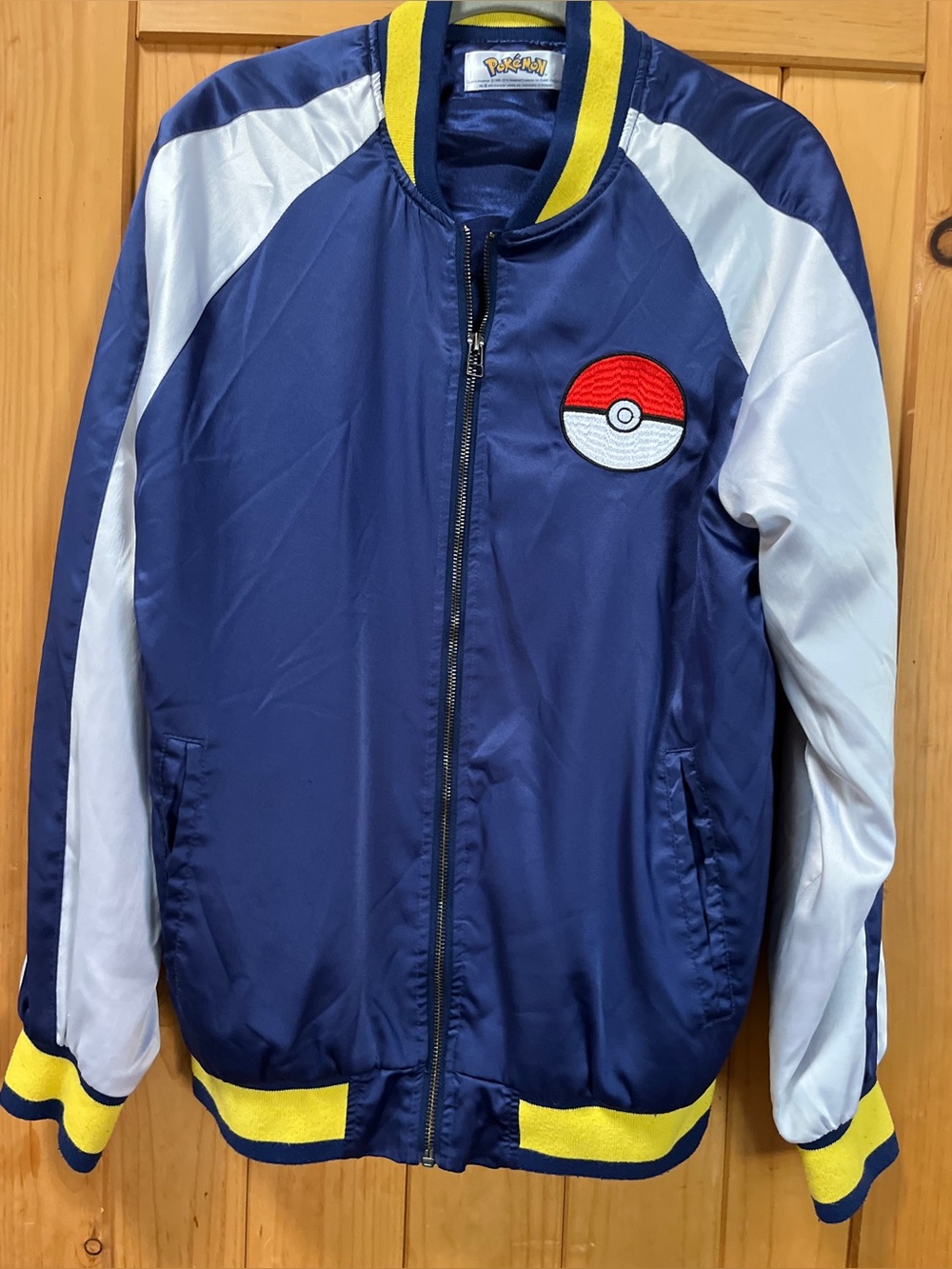 Pokemon Pikachu Satin Bomber Jacket